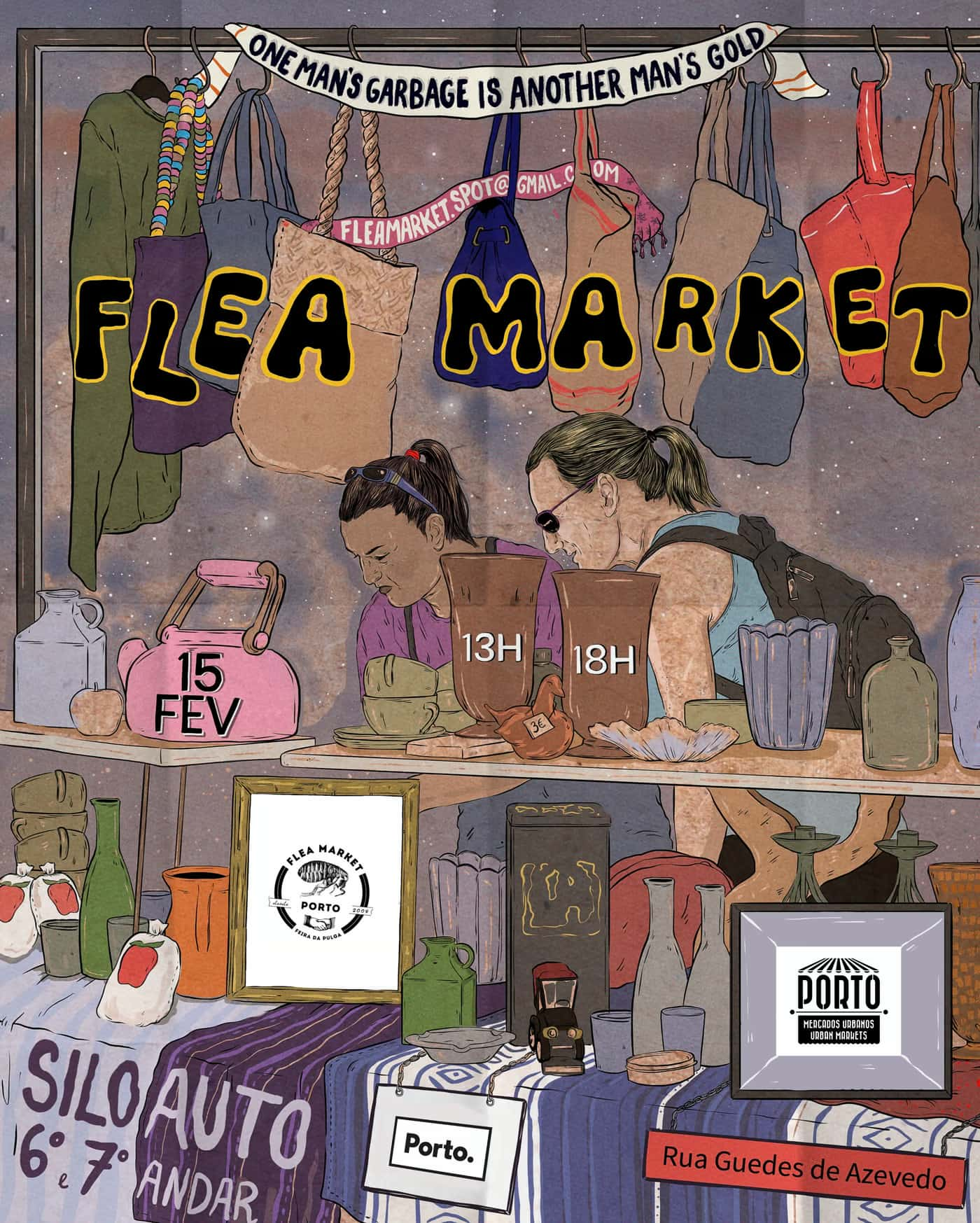 Flea Market Porto - Feira de artigos em segunda mão