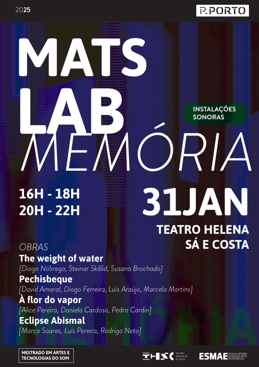 MATS LAB - Memória Instalações Sonoras