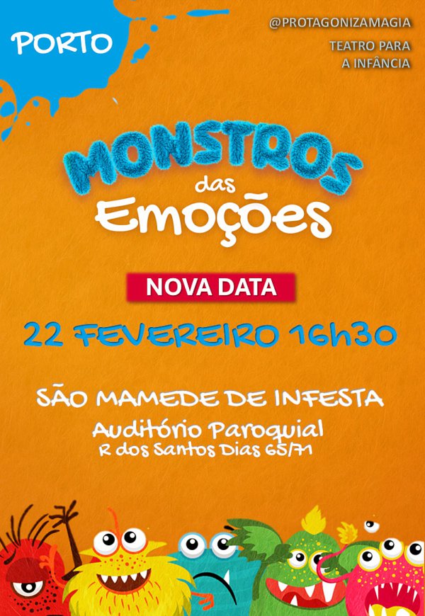 Os Monstros das Emoções - Mais Novos