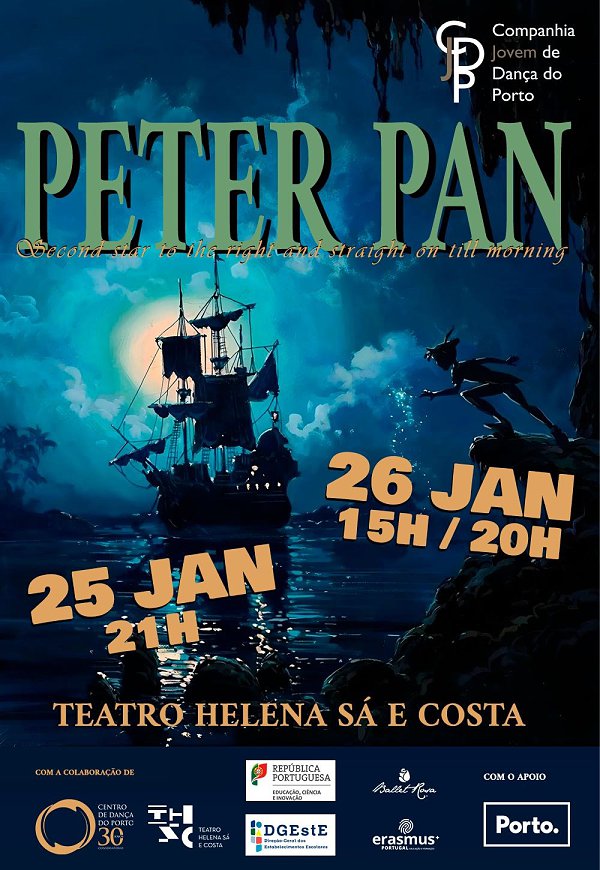 Peter Pan - Teatro Helena Sá e Costa