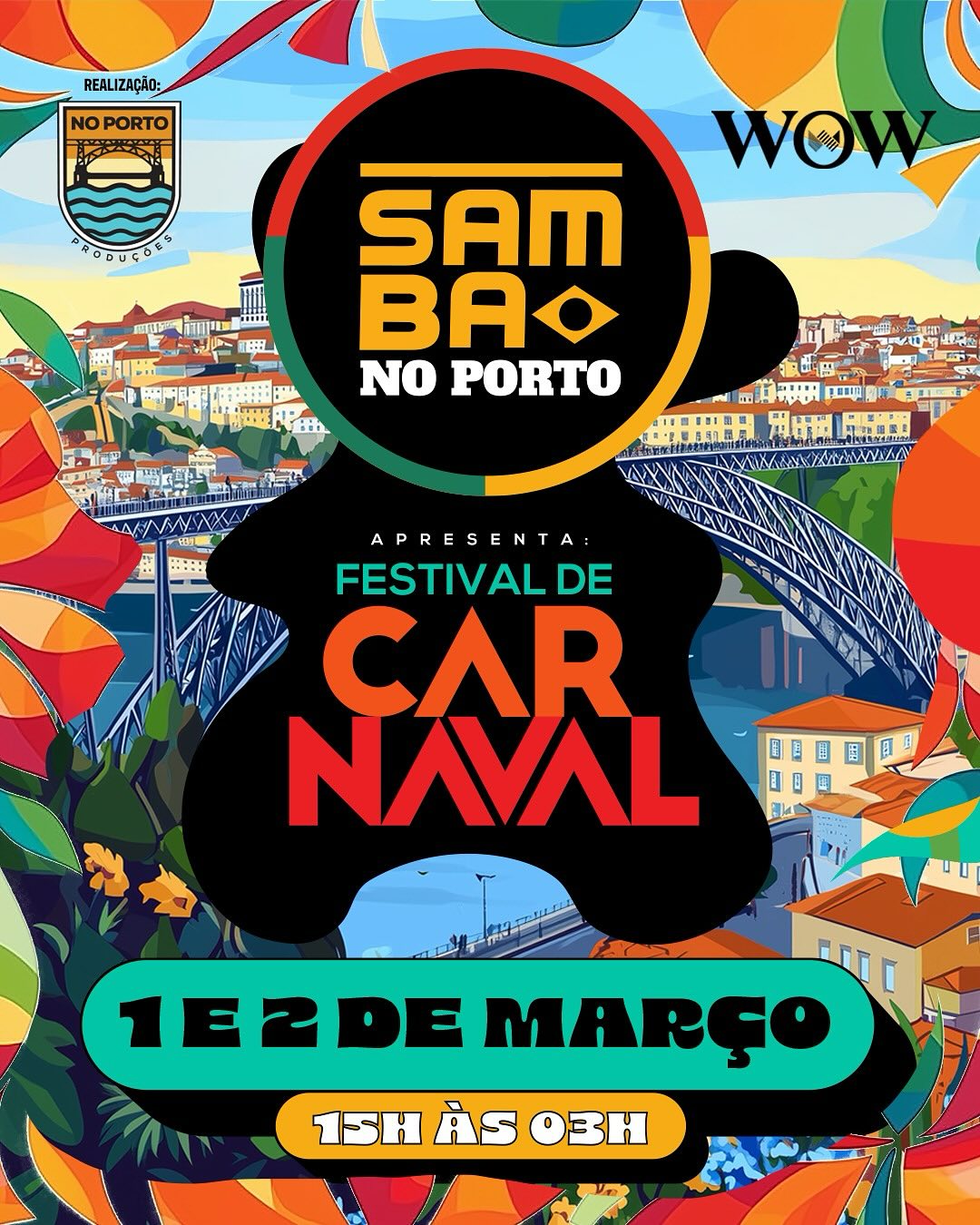 Samba no Porto: Festival de Carnaval 2025