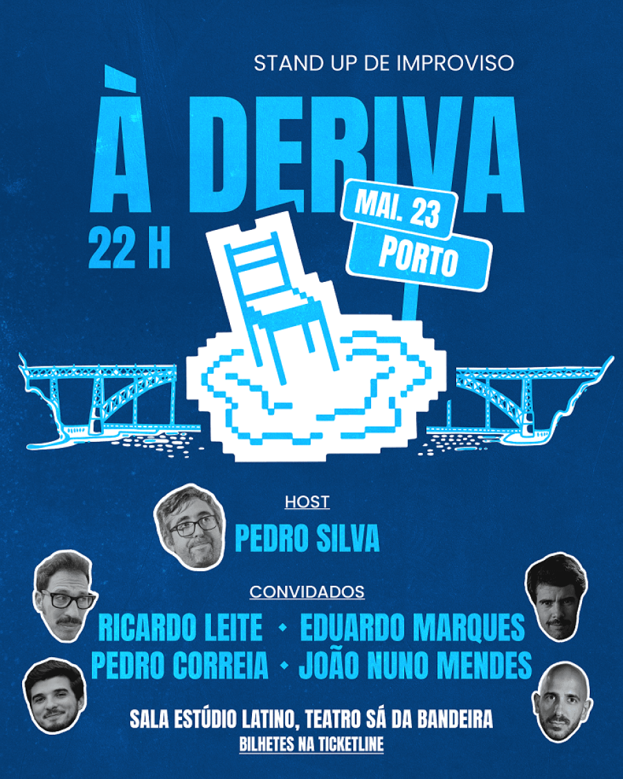 Stand-Up Comedy de improviso - À Deriva