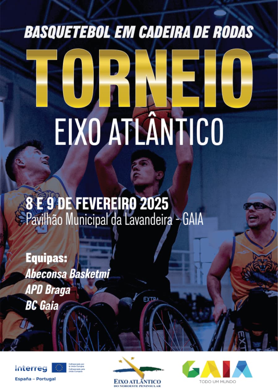 Torneio de Basquetebol em Cadeira de Rodas Eixo Atlântico