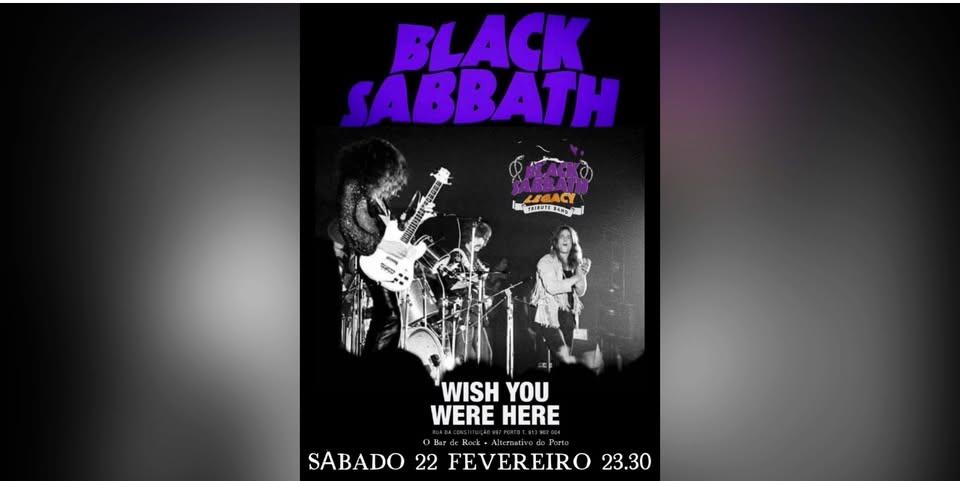 Tributo aos BLACK SABBATH com a banda Legacy