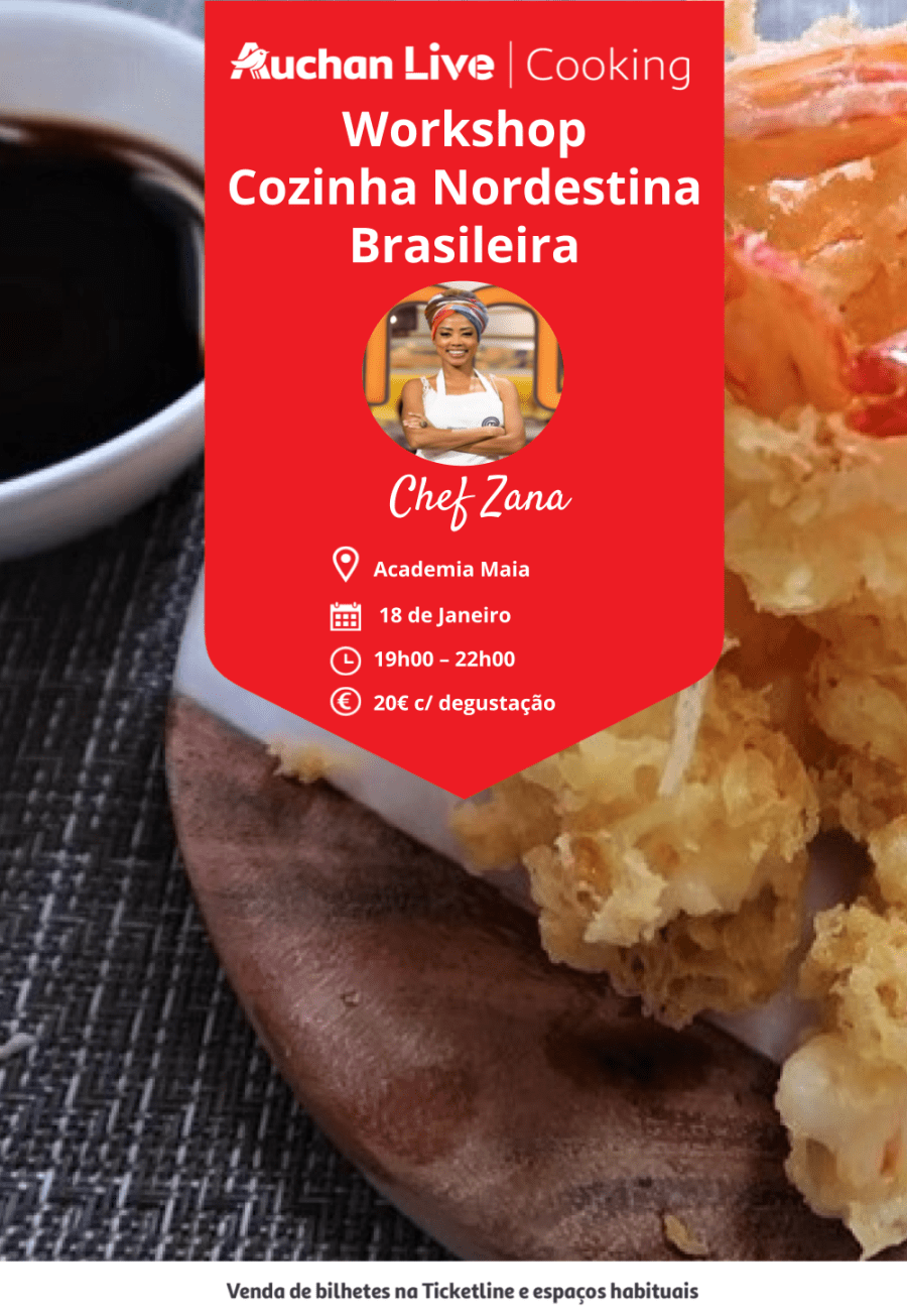 Workshop Cozinha Nordestina Brasileira