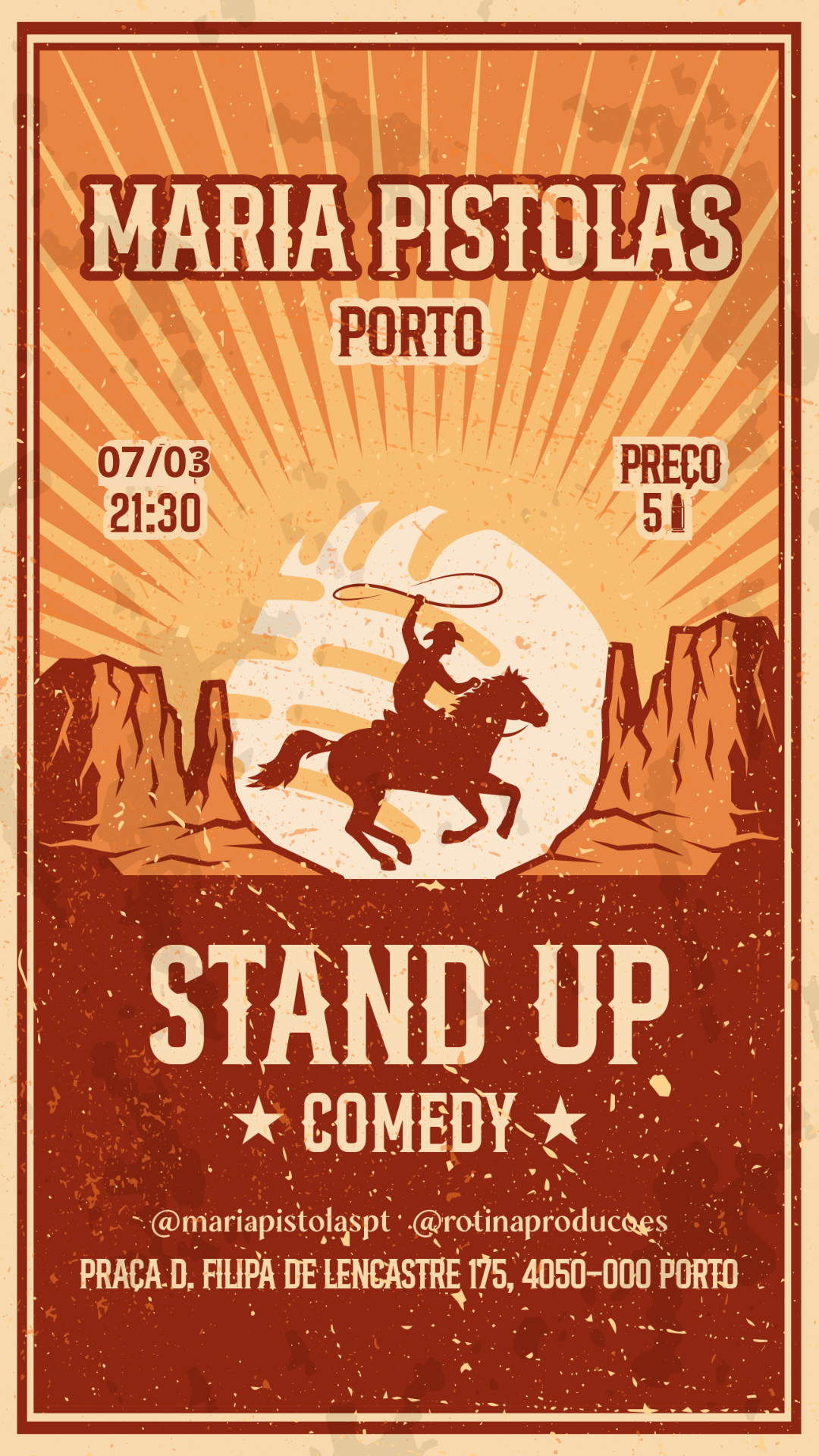 Maria Pistolas Comedy Sessions 07/03