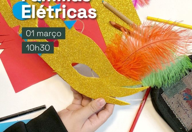 Celebre o Carnaval com um desfile de máscaras no Museu do Carro Eléctrico