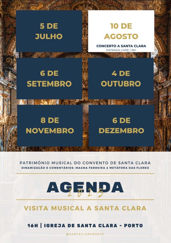 Concertos de Música Barroca - Igreja de Santa Clara
