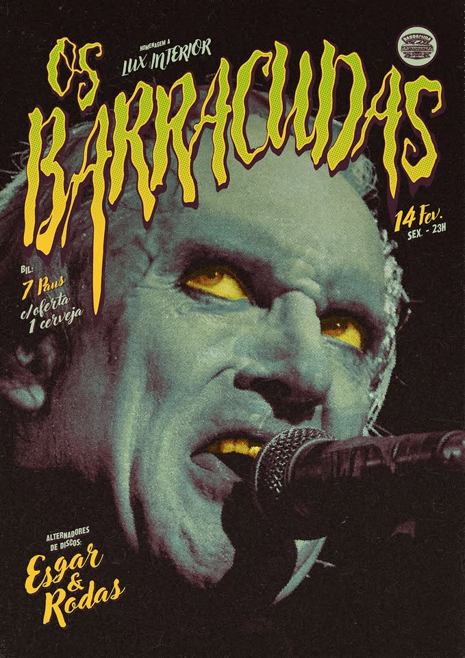 Homenagem a Lux Interior - Os Barracudas