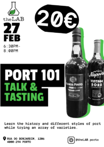 Introduction to Port 101: Talk & Tasting