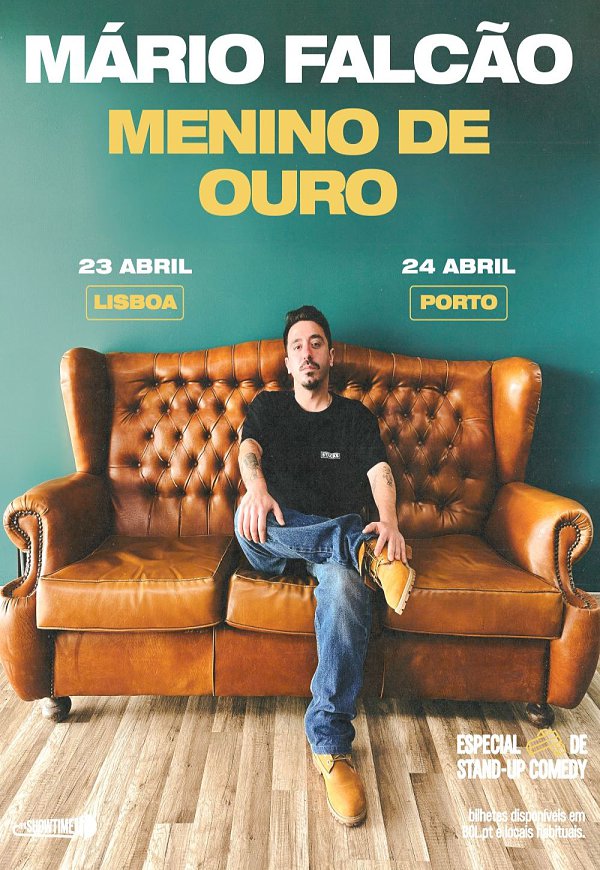 MÁRIO FALCÃO MENINO DE OURO - Teatro Sá da Bandeira