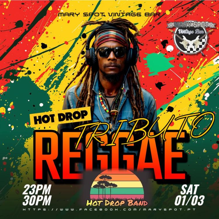 REGGAE TRIBUTO - HOT DROP BAND @ MARY SPOT VINTAGE BAR