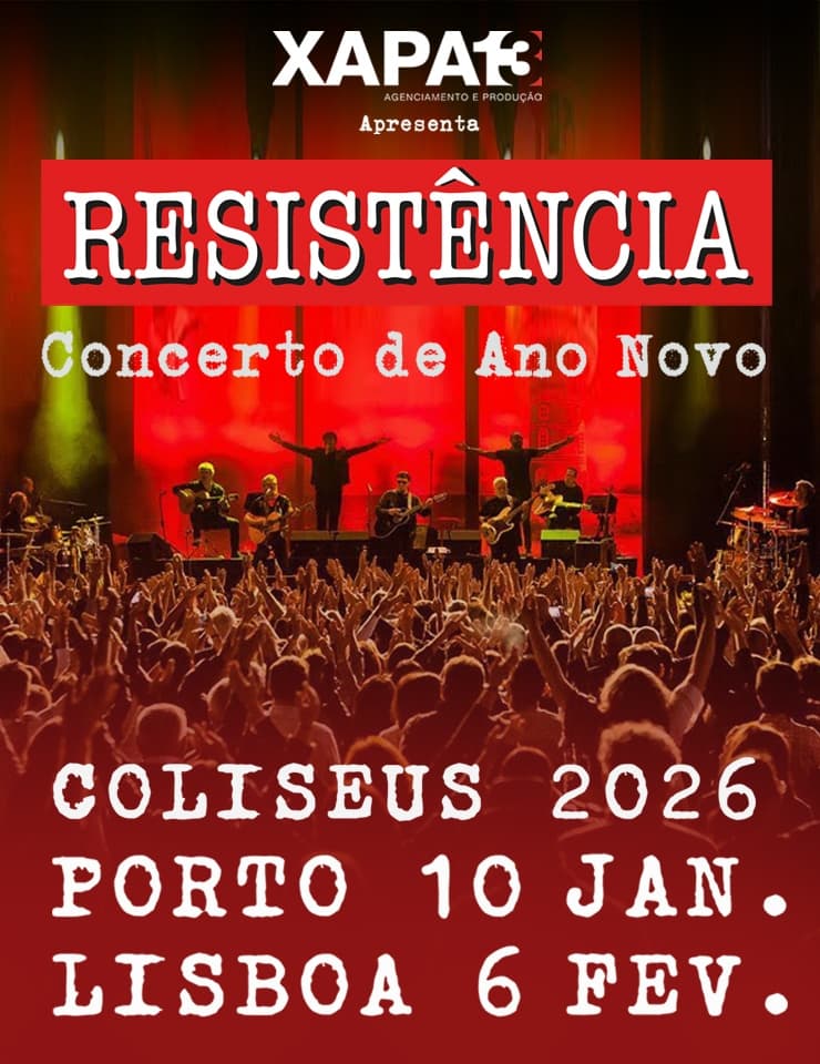 Resistência - Concerto no Coliseu Porto Ageas