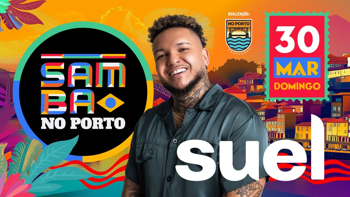 Samba no Porto apresenta Suel