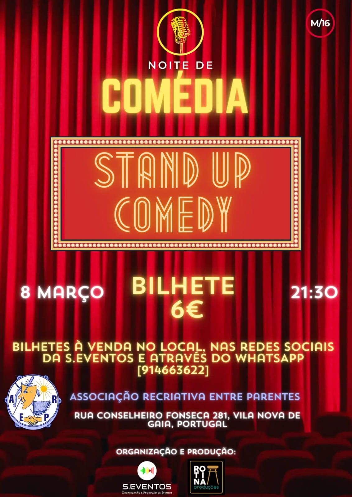 Noite de Comedia - Stand Up