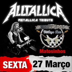 METALLICA TRIBUTE – Alltallica no Mary Spot Vintage Bar