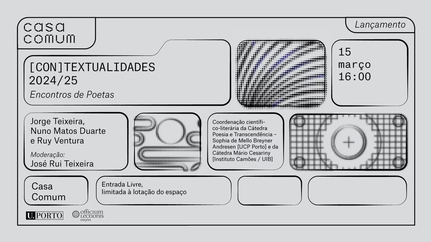 [CON]TEXTUALIDADES - Encontros de Poetas