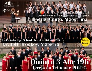 Concerto Gratuito no Porto: La Cañada High School Choral Artists