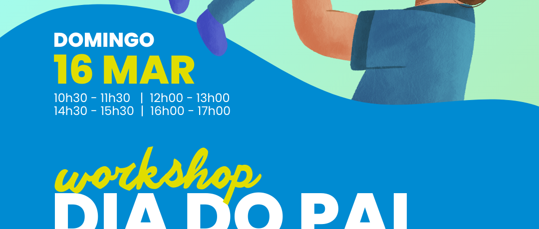 Workshop criativo para pais e filhos no Shopping Cidade do Porto
