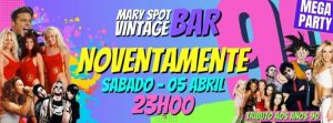 NOVENTAMENTE PARTY 90'S @ MARY SPOT VINTAGE BAR - MATOSINHOS