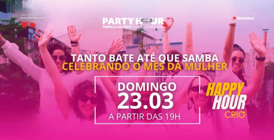 Samba da Mulher - Celebrando o Mês da Mulher