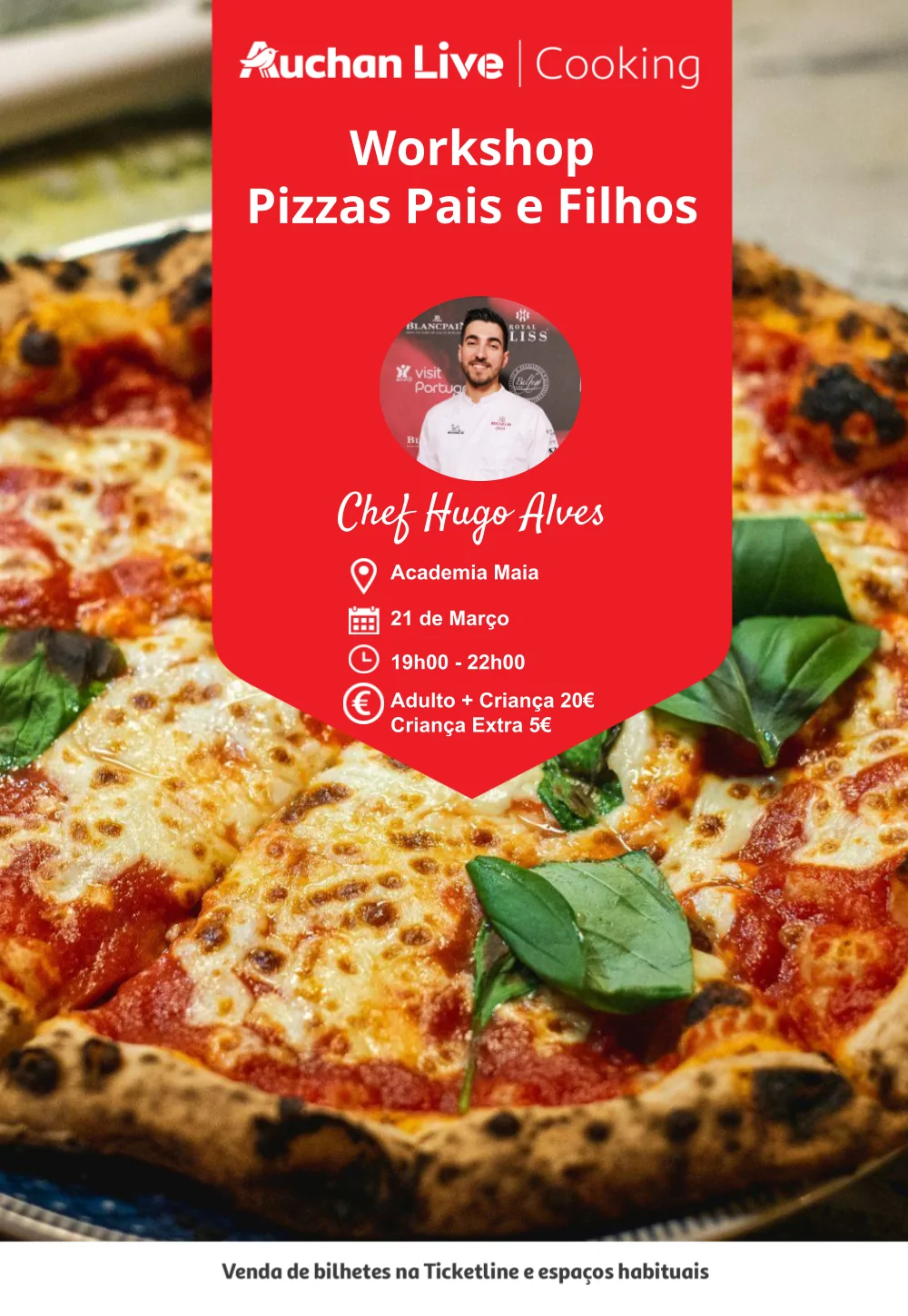 Workshop Pizzas Pais e Filhos