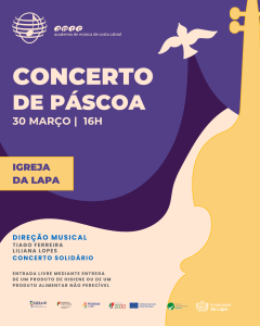 Concerto Solidário de Páscoa da AMCC