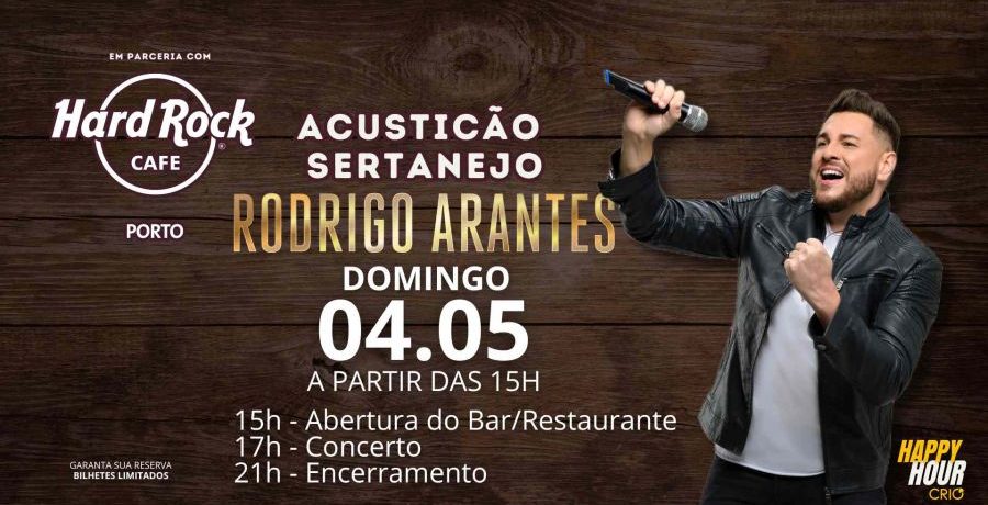 ACUSTICÃO SERTANEJO no Hard Rock Café Porto
