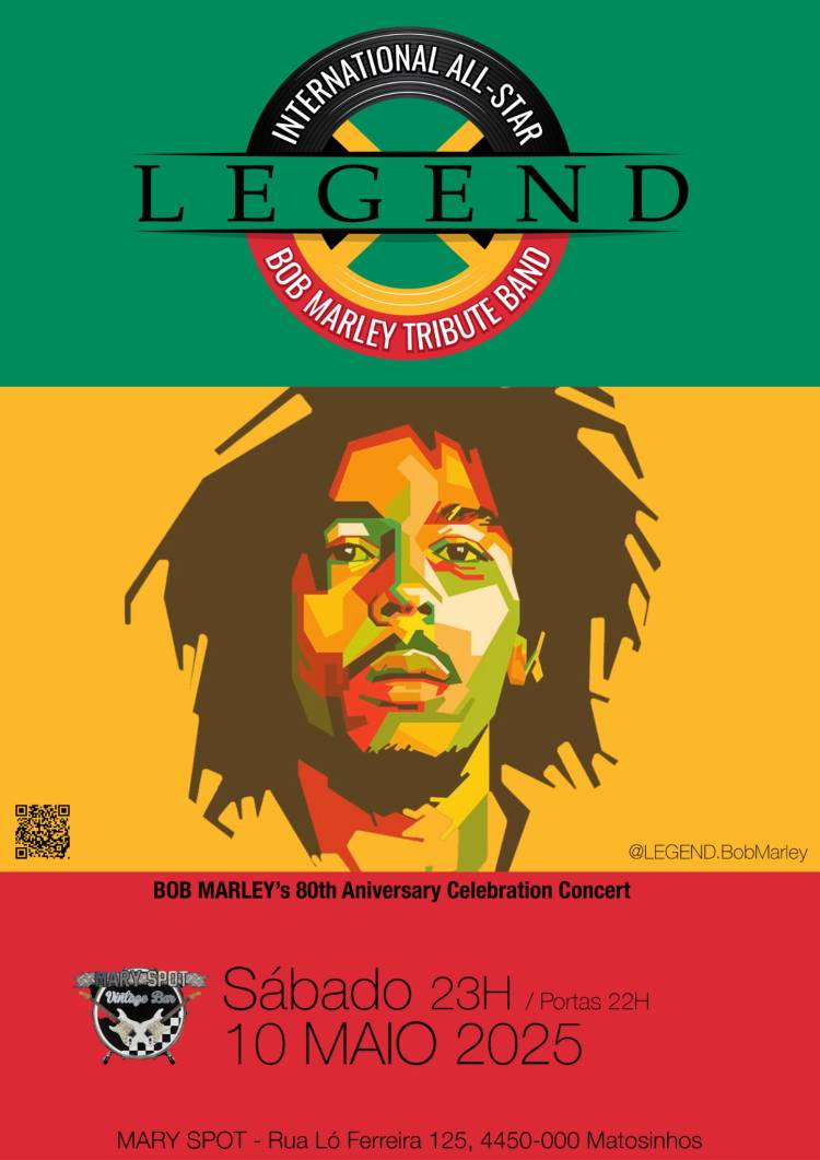 BOB MARLEY´S 80TH ANIVERSARY CELEBRATION CONCERT @ MARY SPOT VINTAGE BAR