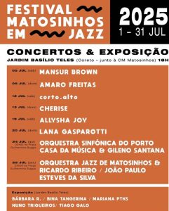 Matosinhos em Jazz 2025 | Jardim Basílio Teles