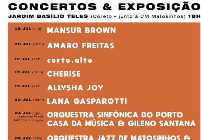 Matosinhos em Jazz 2025 | Jardim Basílio Teles