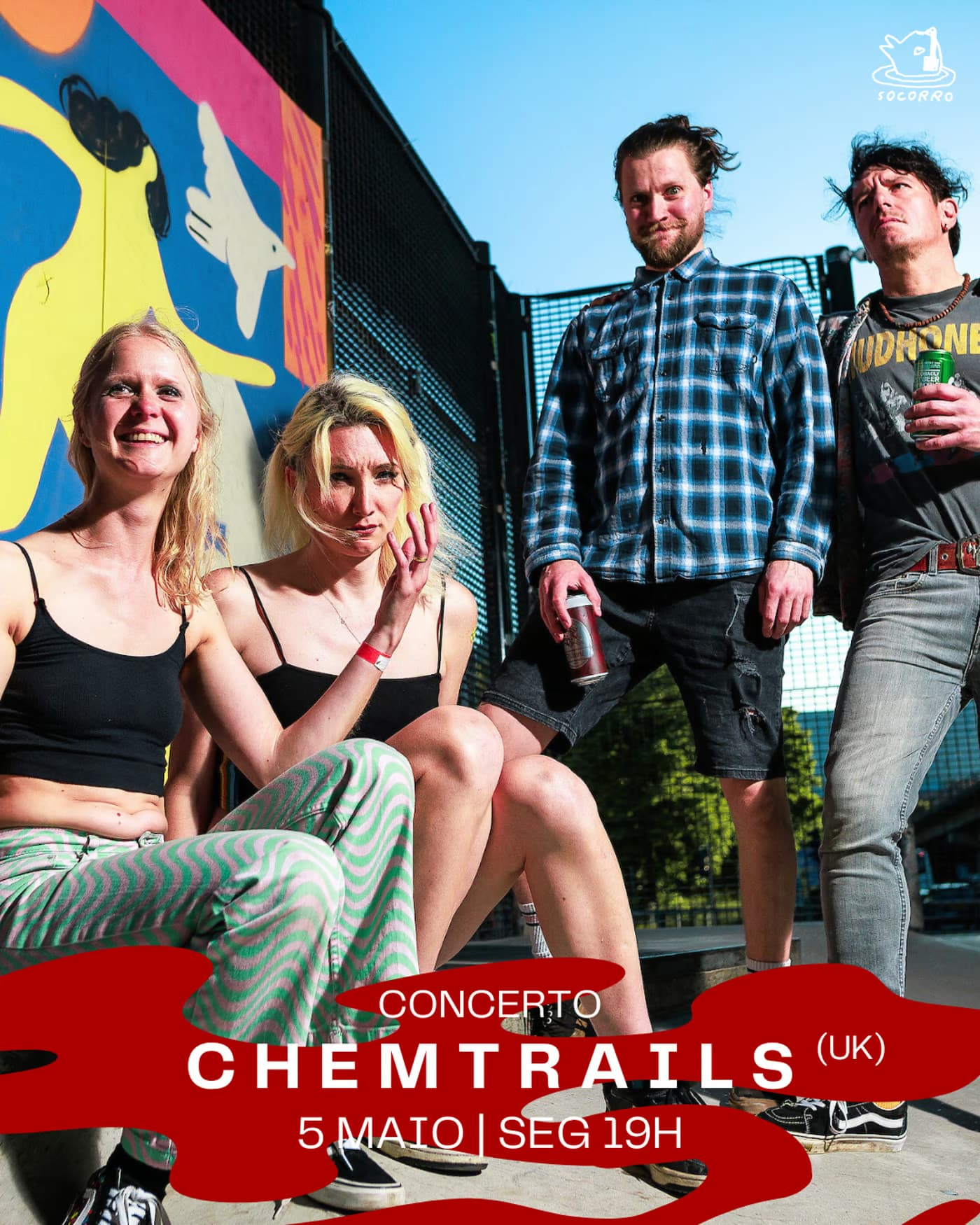 Chemtrails ao vivo | Concerto na Socorro