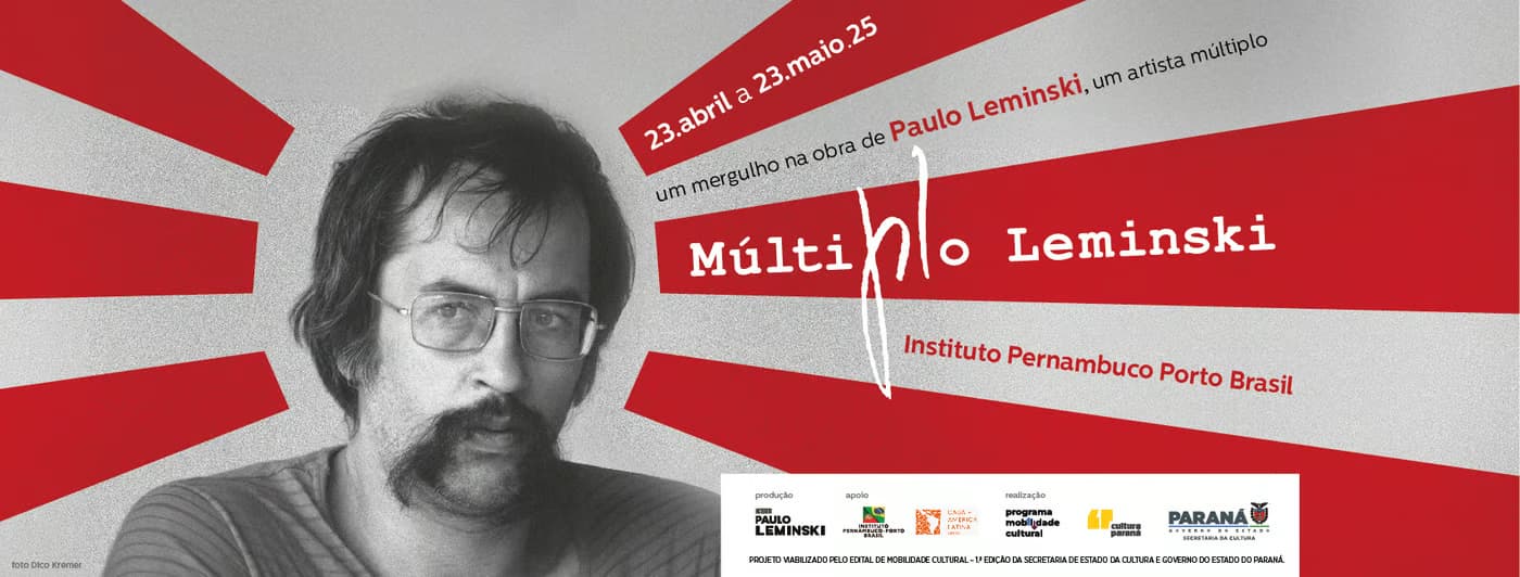 Leminski será o autor homenageado na FLIP (Festa Literária Internacional de Paraty) de 2025, u