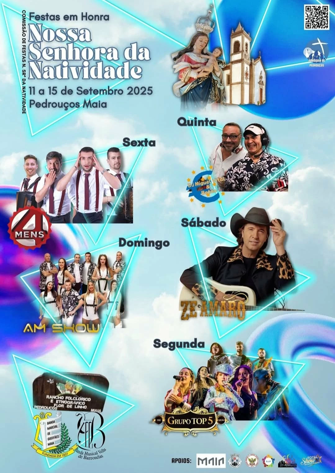 Festas de Nossa Senhora da Natividade 2025 - Maia