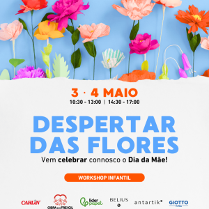 Mira Maia Shopping celebra o Dia da Mãe com flores 3D criadas pelos mais pequenos