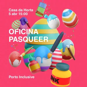 Oficina PasQueer - Oficina de Pintura de Ovos da Páscoa