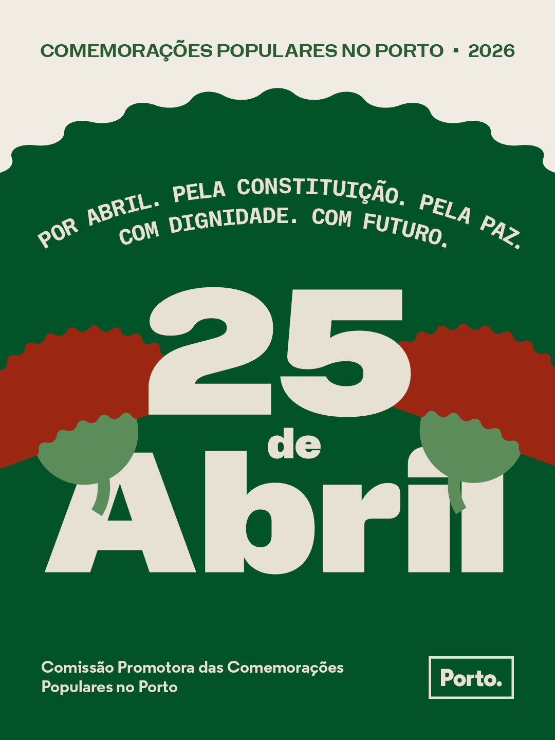 Celebrações do 25 de Abril 2026 – Porto