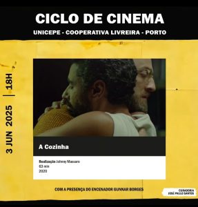 O ciclo de cinema da UNICEPE – Cooperativa Livreira do Porto