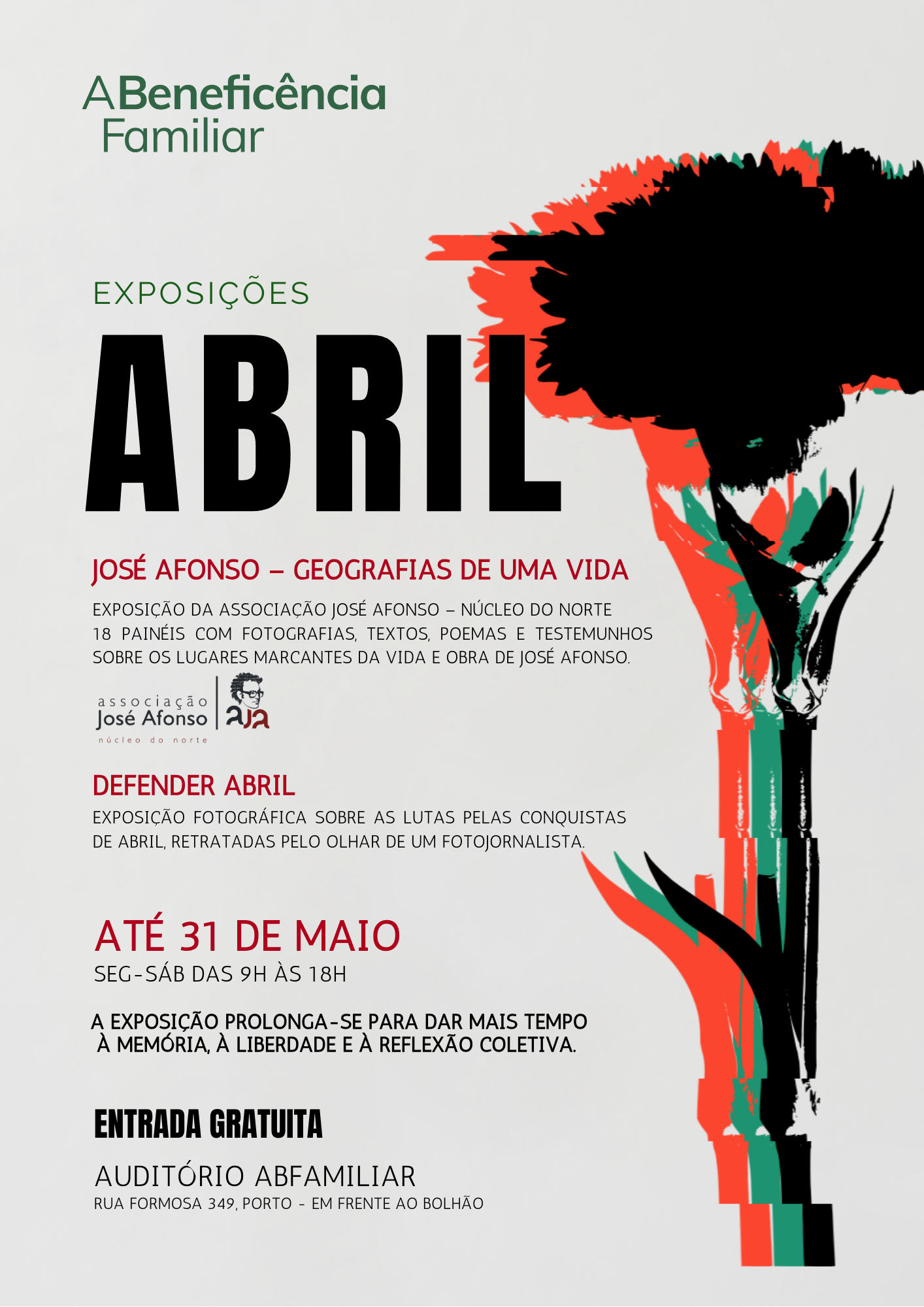 Exposições Abril | A Beneficência Familiar