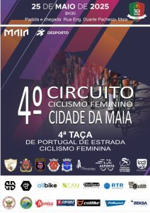 Circuito de Ciclismo Cidade da Maia recebe a 4.ª Taça de Portugal Feminina