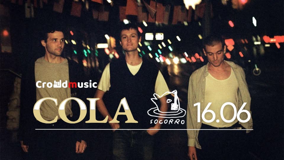Cola ao Vivo no Porto: Pós-Punk Canadiano