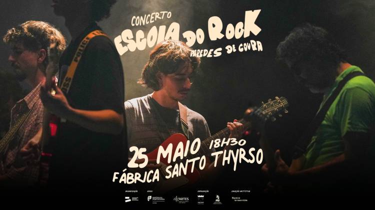 Escola do Rock Paredes de Coura na Fabrica de Santo Thyrso