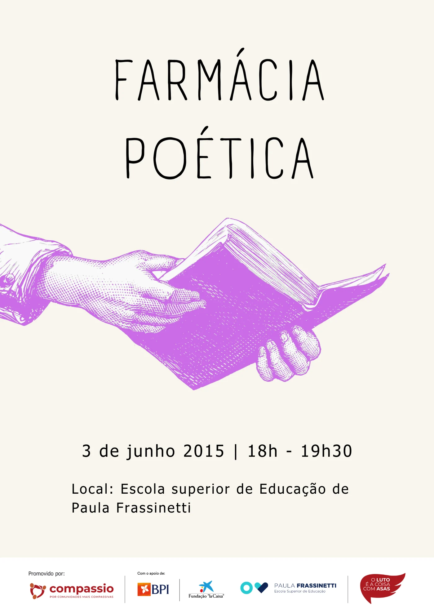 Farmácia Poética | Workshop de Poemoterapia
