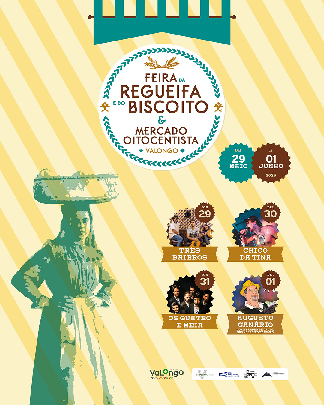 Feira da Regueifa e do Biscoito & Mercado Oitocentista 2025 | Valongo