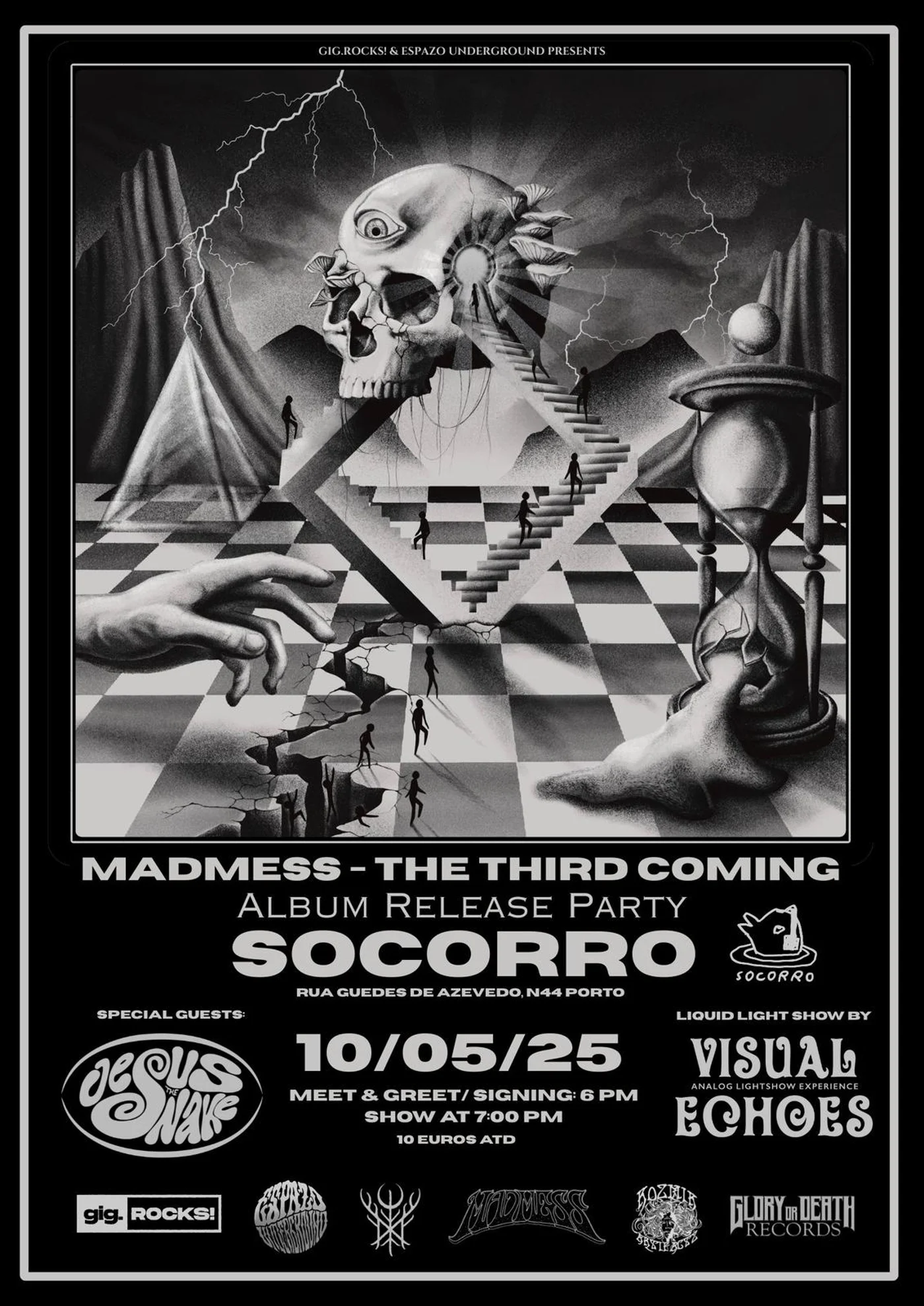 Festa de lançamento The Third Coming dos Madmess
