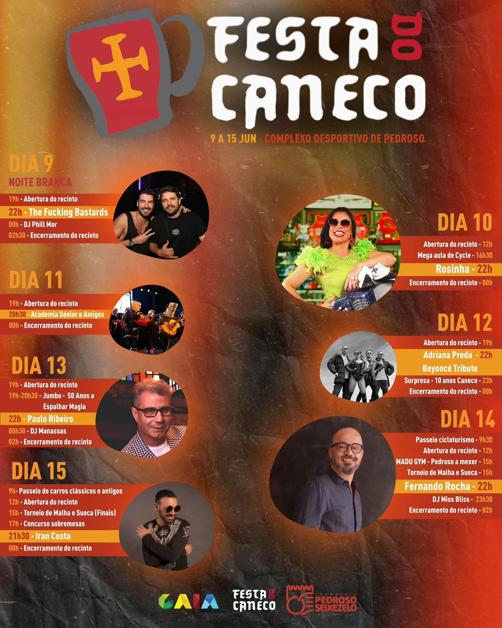 Festa do Caneco 2025 – Pedroso celebra 10 anos de cultura