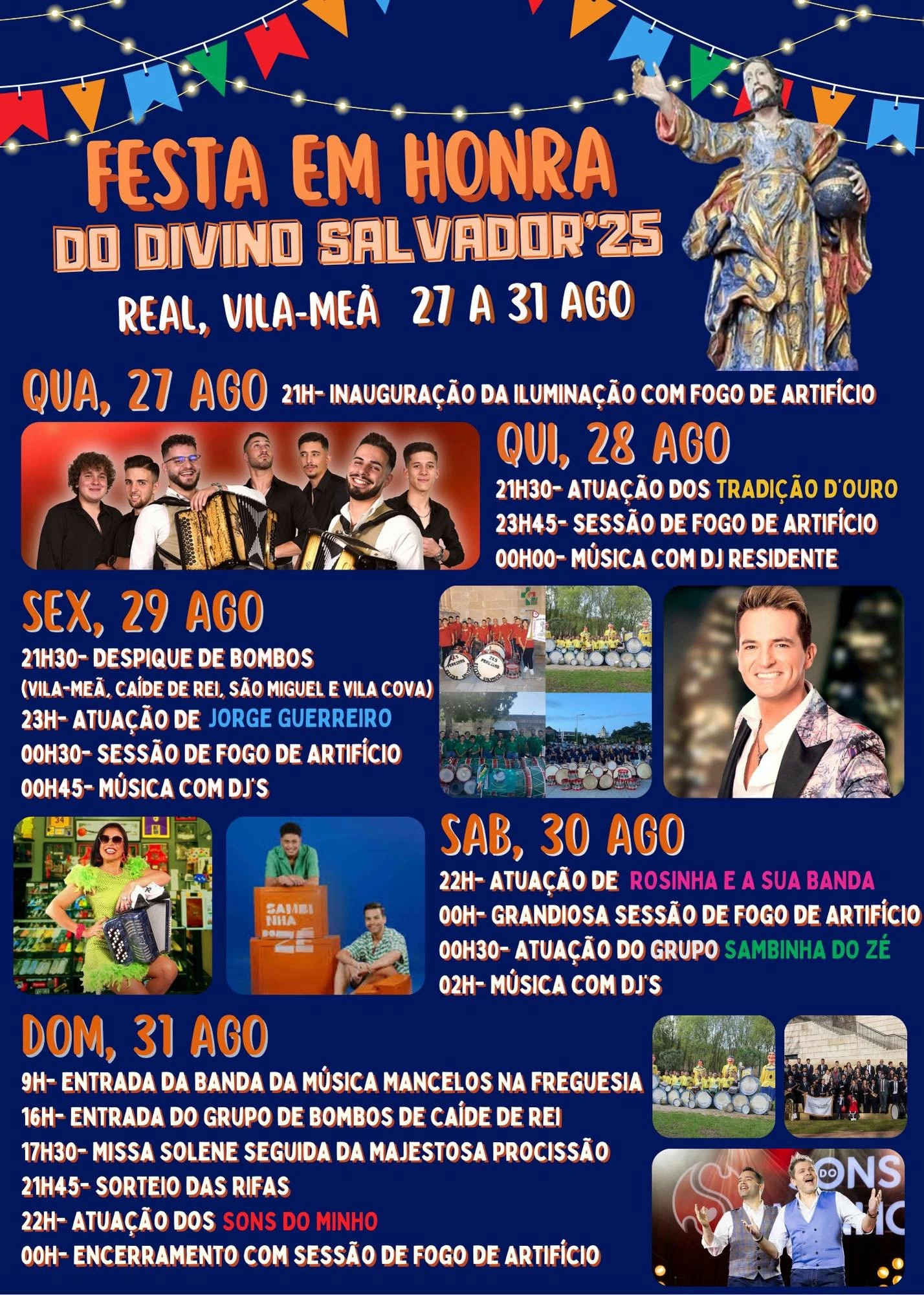 Festa em Honra do Divino Salvador 2025