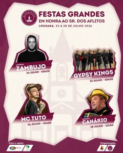 Festas Grandes em Honra do Senhor dos Aflitos – Lousada 2026