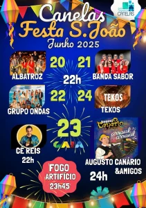 Festas de São João 2025 em Canelas