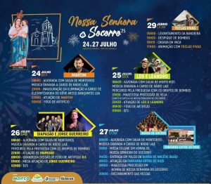 Festas em Honra de Nossa Senhora do Socorro 2025